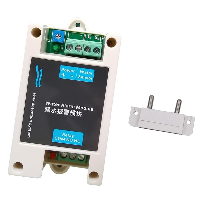 Water Leak Detector Wired - AS95-12V DC Bedrade waterdetectoren Waterlekalarmmodule Lekkage-overstromingssensor