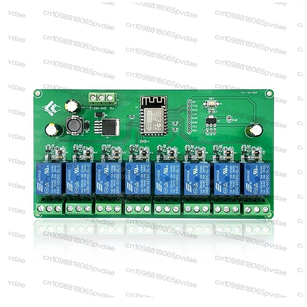 2/4/8 Kanaals ESP8266 Draadloz - Relay 8 Channel Board recensie en prijs